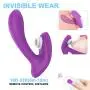 Clitoral Sucking Wearable Remote Control Vibrator, Loverbeby Dildo G-Spot Massager Waterproof& Rechargeable Wander, Clitoral Stimulator with 9 Vibration & 9 Suction Modes Adult Sex Toys for Men Women Clitoral Sucking Wearable Remote Control Vibrator, Loverbeby Dildo G-Spot Massager Waterproof& Rechargeable Wander, Clitoral Stimulator with 9 Vibration & 9 Suction Modes Adult Sex Toys for Men Women
