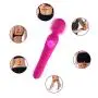 LED Light Vibrator Portable Electronic Mobile Computer USB Rechargeable Power Wireless Wand Massage Cordless Electric Massager LED Light Vibrator Portable Electronic Mobile Computer USB Rechargeable Power Wireless Wand Massage Cordless Electric Massager