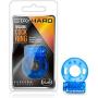 Stay Hard - Reusable Vibrating Cock Ring - Blue