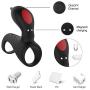 Sílí-cóne Male Pénîs-Rîńgs Products for Men,Game Remote Massager Rechargeable