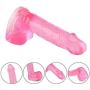 HBSHR Female Self Pleasure Toys with Hands-Free Suction Cup-4.5in