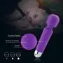 Tetris Multifunctional Wireless Therapeutic Wand Massager Vibration Waterproof Purple, 4.8 Ounce Tetris Multifunctional Wireless Therapeutic Wand Massager Vibration Waterproof Purple, 4.8 Ounce