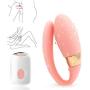 Desk Female Hand Free Female Electric 9 Vibration Hands-Free Realistic Female Toy t-Shirt USB Charging Dual Motor.