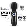 Mini Wand Massager, Rechargeable Personal Massage Wand with 7 Vibration Modes, REVO Waterproof & Cordless Travel Gift for Neck Shoulder Back Body Massage, Sports Recovery & Muscle Aches