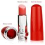 Wild-bad-boy Privacy Toy Shop Mini Women Enjoyment Product Discreet Women Lipstick Electric Jumping Jump Egg Waterproof Bullet Comfortable Privacy Toy Silver,Black,Silver