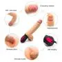 Huge-Vibratòr with 12 Speeds Rotating Vibrating Hands Free Play for Women