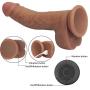 7” Vibrating Realistic Dildo, Enlove, Liquid Silicone Dildo Vibrator with 10 Rotation and Vibration Modes, Strong Suction Cup and Remote Contral for Hand-Free Play, Vagina G-spot Anal Vibrator Sex Toy