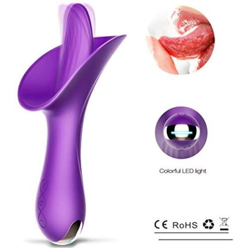G Spot Clitoral Stimulation Vibrator Adult Sex Toys, Adorime Powerful Silicone Waterproof Rechargeable Nipples Vagina Clit Stimulator Massager for Women, Men and Couples