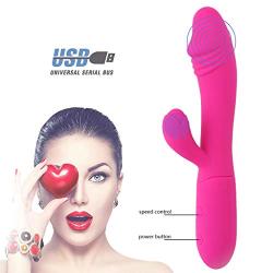 O-GAME 10 Frequency Silicone Vibarator USB Rechargeable Stimulator Massager Toys for Women Female