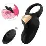 Vibrating Cock Ring for Men with 10 Vibration Modes Wireless Remote Control, PALOQUETH Silicone Rechargeable Male Penis Ring Vibrator for Couples Play, Waterproof Vibrating Cock Ring for Men with 10 Vibration Modes Wireless Remote Control, PALOQUETH Silicone Rechargeable Male Penis Ring Vibrator for Couples Play, Waterproof