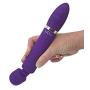 Vibrating Clitoris Massage Vibrator for Women or Couples Masturbation by MoN | Sex Toy Clit G-Spot Stimulation Massager - Rechargeable, Waterproof, Powerful Motor - Purple