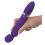 Vibrating Clitoris Massage Vibrator for Women or Couples Masturbation by MoN | Sex Toy Clit G-Spot Stimulation Massager - Rechargeable, Waterproof, Powerful Motor - Purple