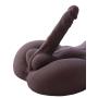 SINLOLI Love Doll Sex Doll Torso,Premium Sex Toys for Men Women and Couples (Black Sex Doll)