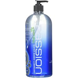Twin Pack Natural Water-Based Lubricant, 34 oz Each, Total 68oz