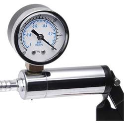 Size Matters Vacuum Pump with Pressure Gauge