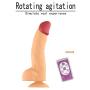 CONtenct Shaking Dillo with 360° Rotation-12 Powerful Viberations Recharge Waterproof Rea&listic Panis for Women with Absorbing Cup and Remote Control