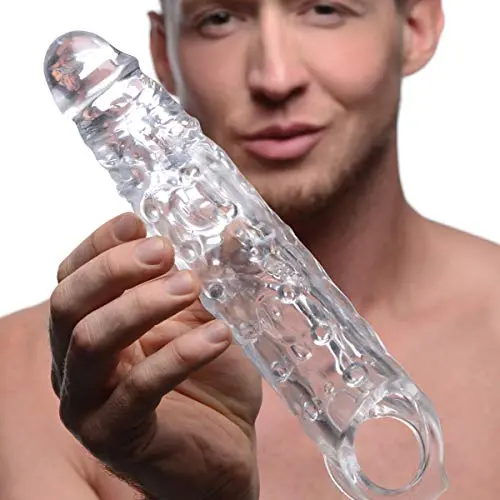 Size Matters 3 Inch Clear Extender Sleeve, 10.75" Length Size Matters 3 Inch Clear Extender Sleeve, 10.75" Length