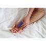We-Vibe Tango, Rechargeable Bullet Vibe with Precision tip for Clitoral Stimulation, Blue + 30 ml We-Vibe Lube