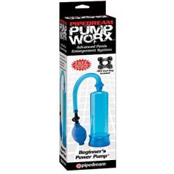 Pipedream Pump Worx Beginners Pump With Cockring Blue