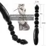 Vibrating Anal Beads Anal Vibrator Prostate Massager Butt Plug Flexible Silicone 10 Vibration Modes Anal Stimulator Sex Toy Rechargeable Waterproof Bullet Vibrator for Men Women and Couples Vibrating Anal Beads Anal Vibrator Prostate Massager Butt Plug Flexible Silicone 10 Vibration Modes Anal Stimulator Sex Toy Rechargeable Waterproof Bullet Vibrator for Men Women and Couples