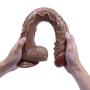 HYLHYL5-F Hǎndhěld Cǒmfǒrtǎblě Stǐck, 16.5 Inch Perfect Big Size Gift for Couples Wand Waist Curve Thrust Single Heads | Diameter 5cm/1.96 Inch