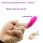 Quiet Vibrantor for Women T-Shirt 3 Pieces of Fun Finger Sets, Stimulation C-lítoris Silicone Waterproof Fingertips Mini Massager by Teanmy