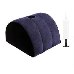 Inflatable Magic Sex Pillow for Adult Games,Sex Cushion for Couple, Sex Toys Position Support Pillow Travel Pillow with Inflator