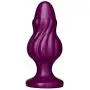 Doc Johnson Platinum Premium Silicone - The Spin - 5 in. Long and 2 in. Wide - Silicone Butt Plug - Anal Toy - Purple Doc Johnson Platinum Premium Silicone - The Spin - 5 in. Long and 2 in. Wide - Silicone Butt Plug - Anal Toy - Purple