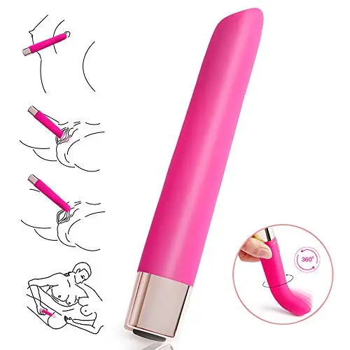 Bullet Vibrator for G Spot Clitoris Stimulation, Ultra Soft Bendable Mini Vibrator Adult Toys with 16 Vibration,Waterproof Silicone Vibrator for Women,Couple Bullet Vibrator for G Spot Clitoris Stimulation, Ultra Soft Bendable Mini Vibrator Adult Toys with 16 Vibration,Waterproof Silicone Vibrator for Women,Couple