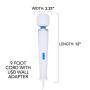 Powerful Massage Wand Multi Function and Speed Body Massager Therapeutic Handheld Device 