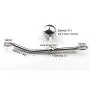 Taroi Female ānal Vaginálne Ball Plug in Steel Chastity Belts Rope Hook Locking Chastity Belt Toy for Women Taroi Female ānal Vaginálne Ball Plug in Steel Chastity Belts Rope Hook Locking Chastity Belt Toy for Women