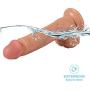 8.46 inch Realistic Dǐldo Waterproof Wand of Toys for Anal and Vaginal Stimulation Realistic Flexible Pěnis Massagěr Toys Men and Women