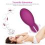 UTIMI Clitoral Vibrator Silicone Clitoris Stimulator Extremely Powerful Motors Rechargeable Massager with 10 Modes Adult Sex Toys for Women