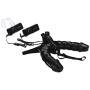 Pipedream Fetish Fantasy Series Vibrating Double Delight Strap-On, Black