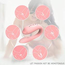 chenxiaodongd Perfect Sucking Toys for Womens Hands Free U Shape Invisible Wearable Device for Pants Wireless Remote Strapless Sexy Lingerie for Women Mult Vibration Intimate Enjoy Toys for Woman T-