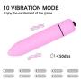 YiFeng 3 PCS Heart Shaped Jewelry Anal Butt Plug for Sex Games (Medium+Small+Bullet Vibrator, Pink)