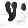 SEXBAY Anal Sex Toy Prostate Massager Silicone Vibrator for Men Women and Couples 10 Speeds Powerful Vibrating Butt Plug for Male Female Masturbator Waterproof Rechargeable Heating Black