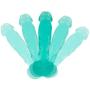 MXYLYM1 Stráp ǒn for Sèx Women, Green Transparent Super Realistic Simulated Toy Relaxation Pressure Waterproof 7.48" Long 1.57" Wid Smaller and More Portable