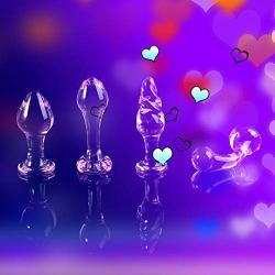 4 Types Set Crystal Glass Amal Plug