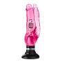 Blush Double Penetrating Vibrating Dildo – Double Penetration Toys – Toys for Women - Adult Sex Toy – Harness Compatible Toys