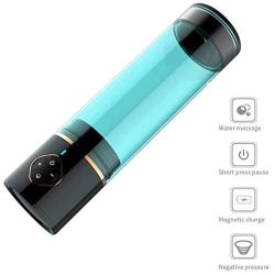 Riliy- Exèrcǐsè Training Automatic Electric Water Bath Mǎssǎgè Vǎcùùm Pùmp Enlǎrgèmènt Extènsǐǒn 11Inch Pëns Mens Delay Trainer Couple Best Gift