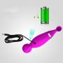 Huluda 1Pc Rechargeable Līck Oral Toy Pussy Pump Tōngue G-S Vib