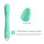 Utimi G Spot Rabbit Vibrator Adult Sex Toys for Women Rechargeable 8-Speed Clitoris Stimulator with Dual Motors, Light Green