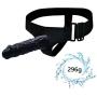 Huge Size Péggîng Stráp ôn G SpõT Realistic ?-?-?-?`Õ Lifelike Massager Only Sold by CFKTY (Black)