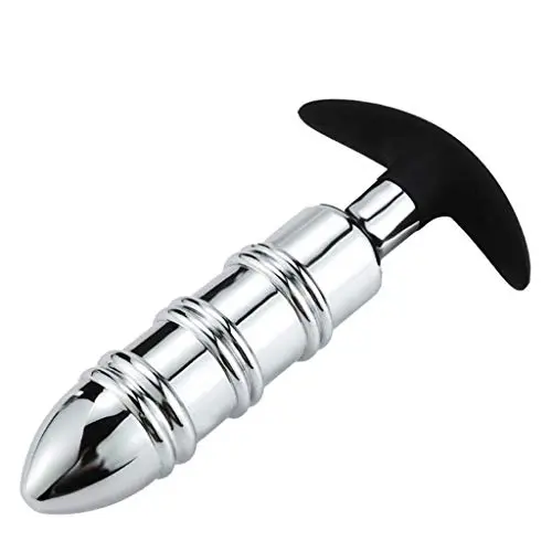 LLFX Smooth and Cozy Metal Anàl Plug with Silicone Base Watertight and Easy to Clean Females Massage Toys Backpack LLFX Smooth and Cozy Metal Anàl Plug with Silicone Base Watertight and Easy to Clean Females Massage Toys Backpack