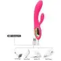 Skin Friendly Silicone Massager, LED High-Speed Powerful for Sports Recovery & Muscle Aches,Makes You Relax for Muscle Relax, Use in Bedroom, Bathroom. Ðildó Toys (ML-Soft Pink)