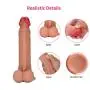 Realistic Dildo 9.8 inch with Dual Density Design for Lifelike Sensation for G Spot Clitoral Anal Stimulation, UTIMI Liquid Body-Safe Silicone Cock with Strong Suction Cup for Hands-Free Play Realistic Dildo 9.8 inch with Dual Density Design for Lifelike Sensation for G Spot Clitoral Anal Stimulation, UTIMI Liquid Body-Safe Silicone Cock with Strong Suction Cup for Hands-Free Play
