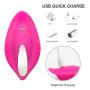 Vibrantor Bullet for Women Relax Toy Invisible Wearable Powerful Butterfly-Massage Wireless USB Rechargeable Remote Control Toy