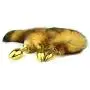 Red Fox Tail Metal Anal Plug Faux Tail Butt Plug Animal Roleplay Red Fox Tail Metal Anal Plug Faux Tail Butt Plug Animal Roleplay
