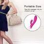 Heated Computer Vibrator LED Light -7 Speed USB Cable Rechargeable Weaterproof Wand Massager Design for Bedroom Heated Computer Vibrator LED Light -7 Speed USB Cable Rechargeable Weaterproof Wand Massager Design for Bedroom